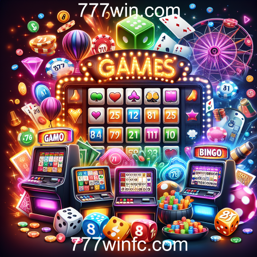 Descubra a Variedade de Jogos na 777win.com